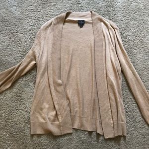 Basic tan cardigan